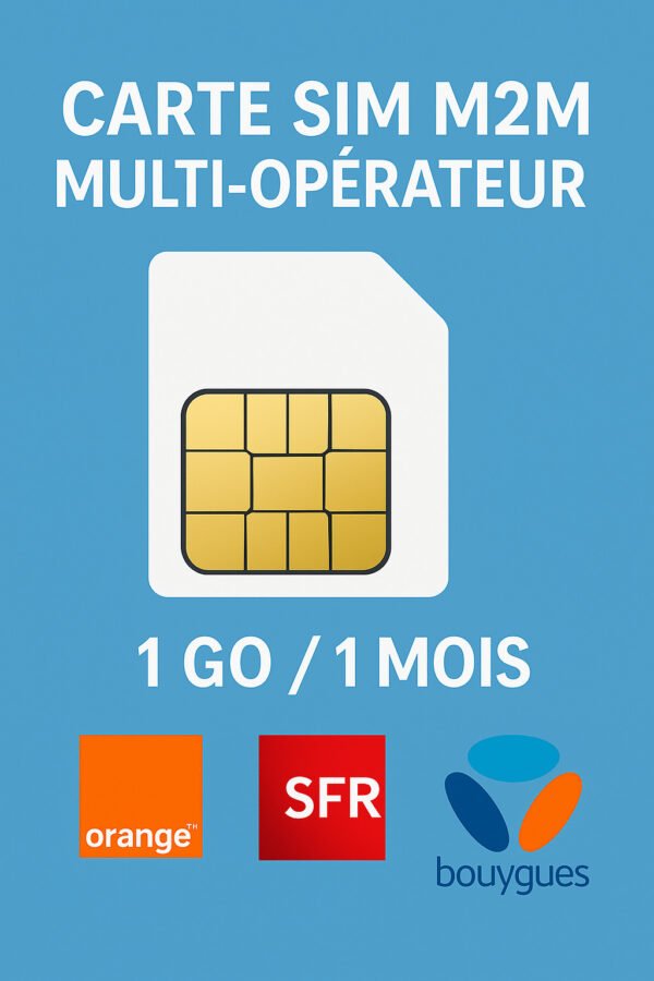 Carte Sim M2M Multi-Opérateur