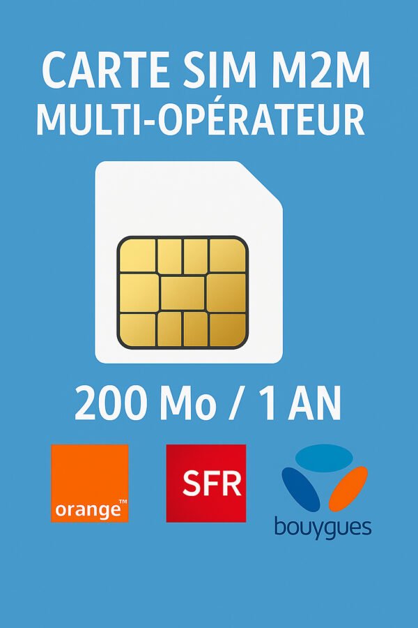 Carte Sim M2M Multi-Opérateur