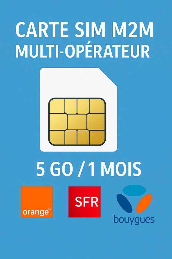 Carte Sim M2M Multi-Opérateur