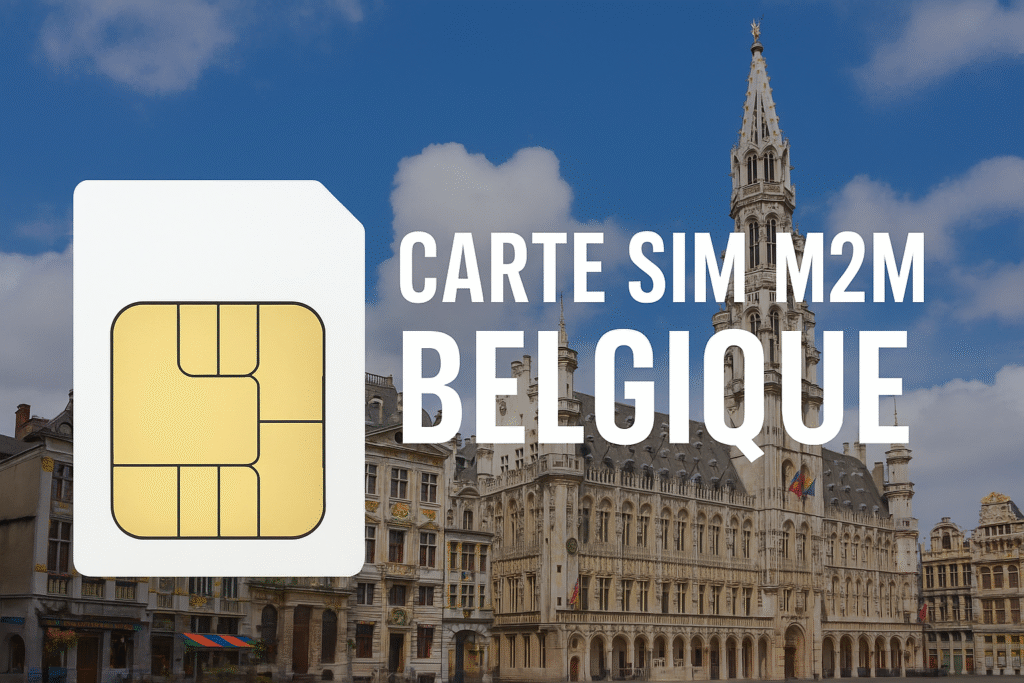 Carte SIM M2M Belgique