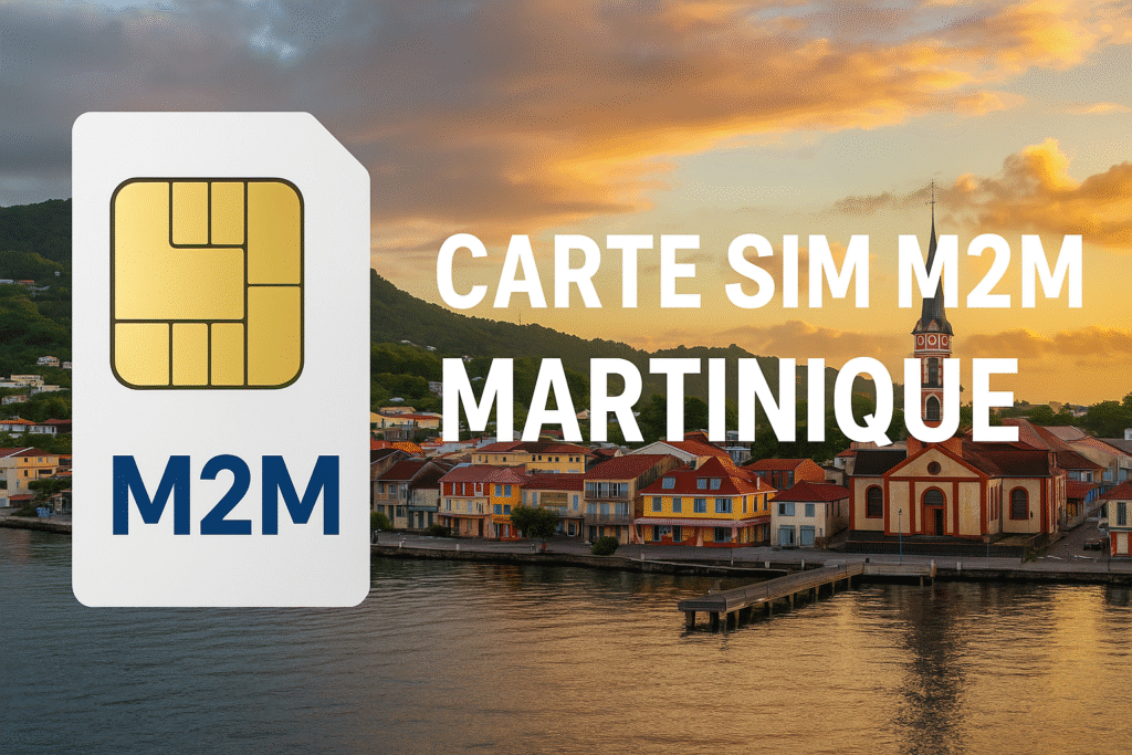 Carte SIM M2M en Martinique