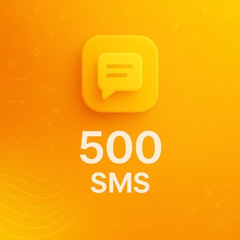 Option 500 SMS pour Carte SIM M2M – Multi-opérateur