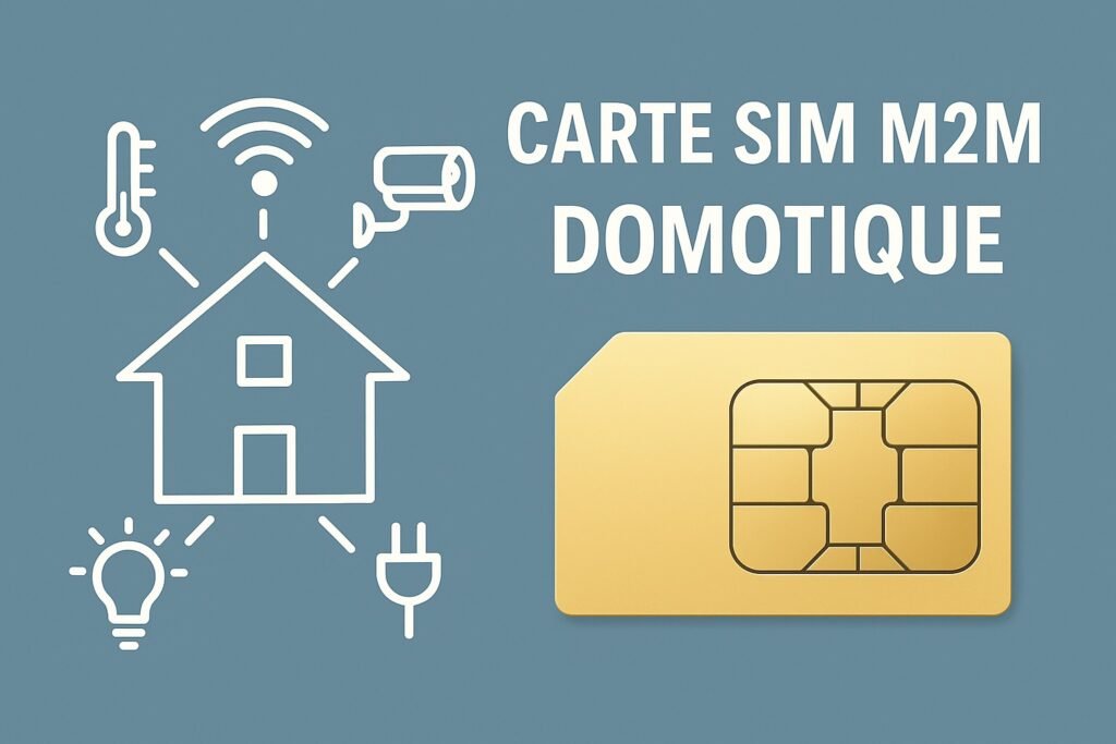 Carte SIM M2M Domotique