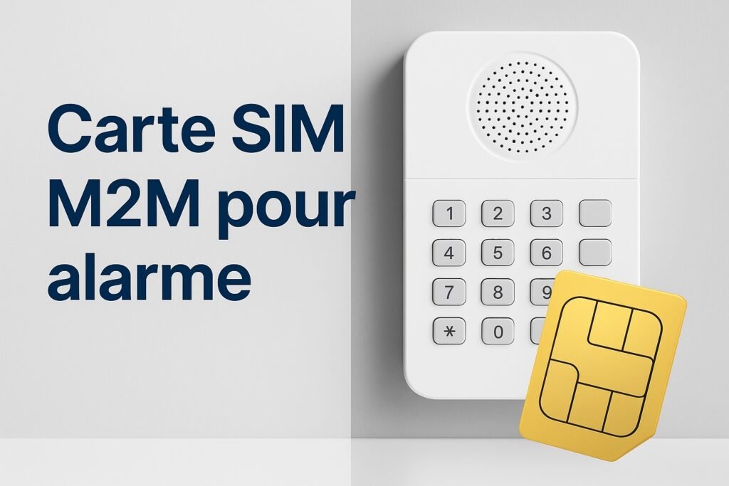 Carte SIM M2M pour Alarme
