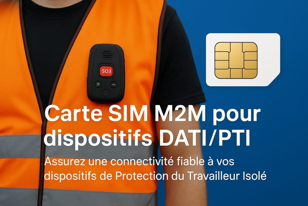Carte SIM M2M pour dispositifs DATI/PTI