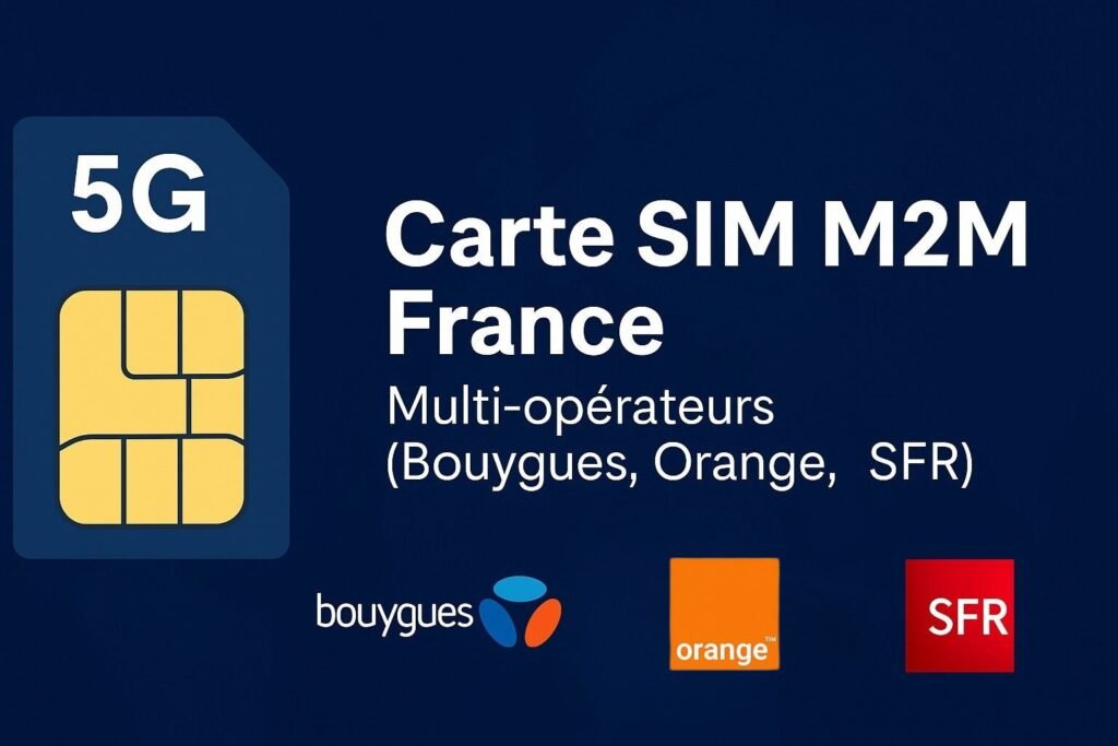 Carte Sim M2M France