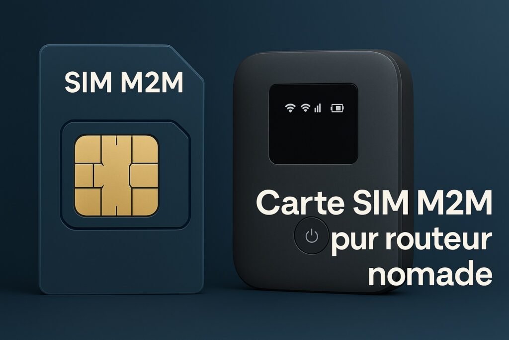 Carte SIM M2M pour routeur nomade