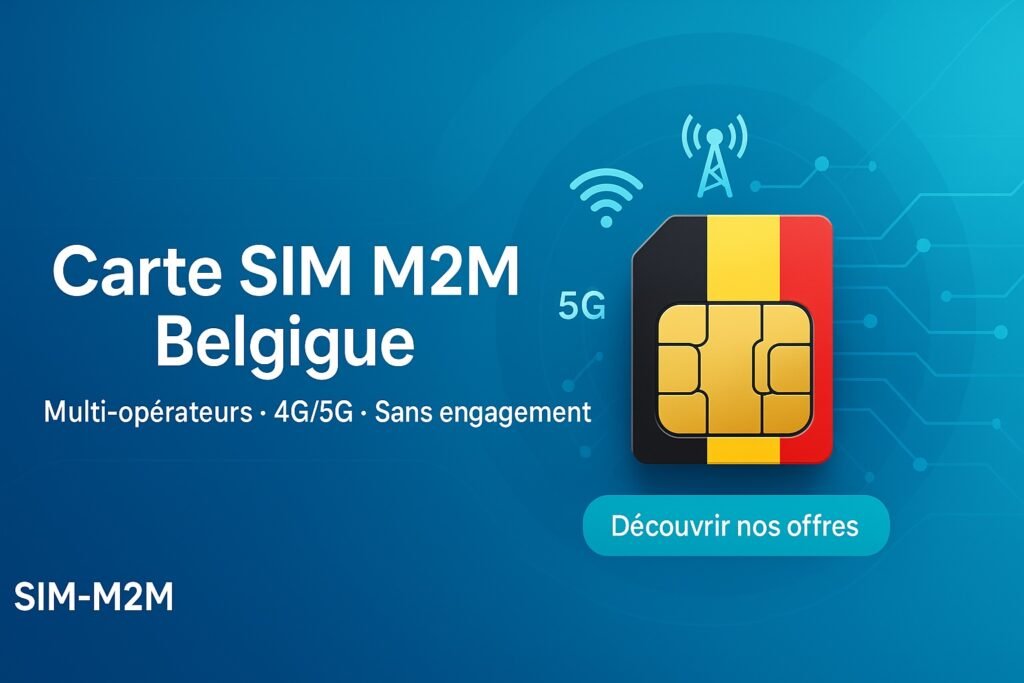 Sim M2M BELGIQUE
