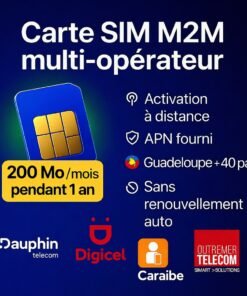 200nMo:Mois-1 an -Guadeloupe