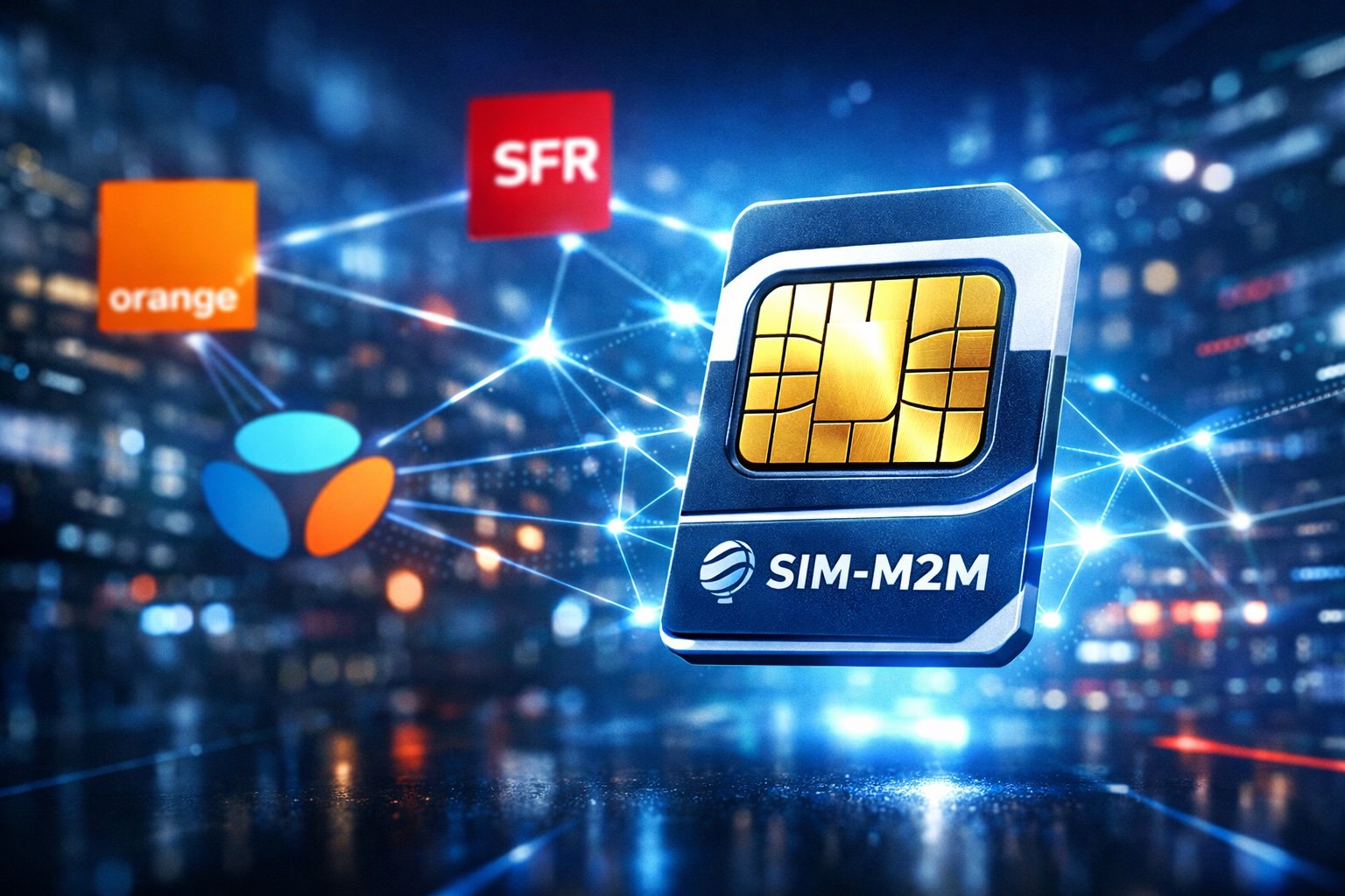 Carte SIM M2M Multi-Opérateur