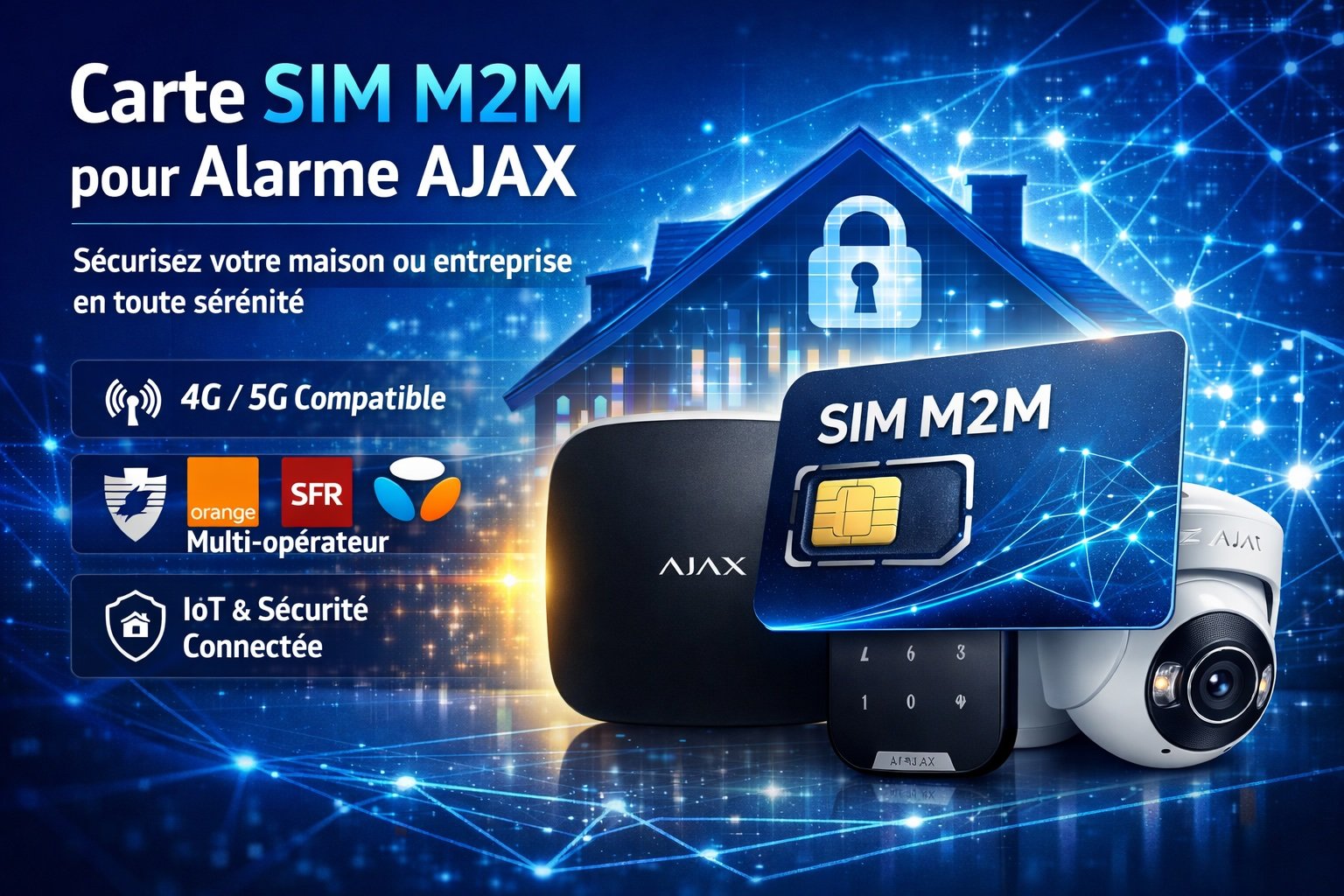 Carte sim pour alarme AJAX