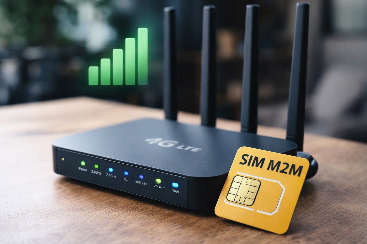 Carte SIM M2M pour routeur 4G 5G permettant internet sans fibre avec connexion multi opérateur